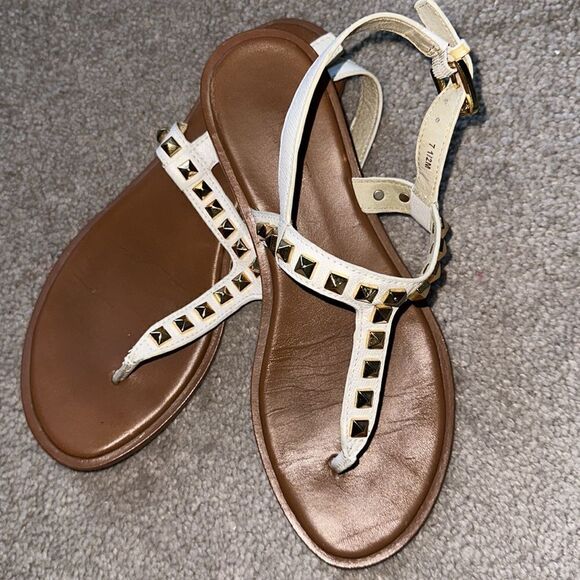 Michael Michael Kors Niko Leather Studded Sandal - Picture 7 of 9